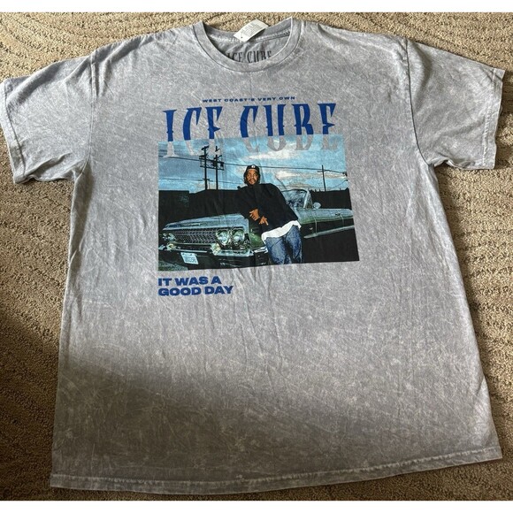 Ice Cube Grey Size XL Today Was A Good Day T-shirt NWT - Picture 1 of 6